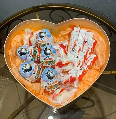 Композиция "Сладкое сердце"