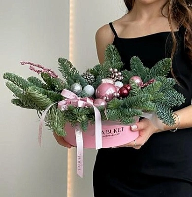 Композиция "Рождественское изящество"