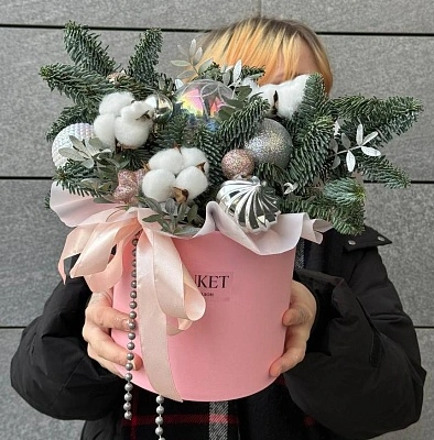 Составная зимняя композиция с хлопком M